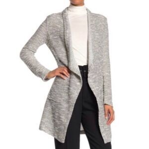 🆕 BAGATELLE Draped Front Woven Knit Cardigan!